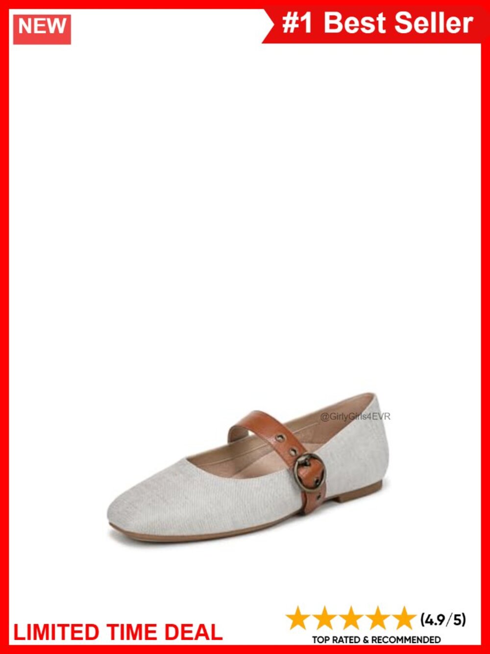 Vionic Hattie Flats Square Toe Flexible Canvas Suede
